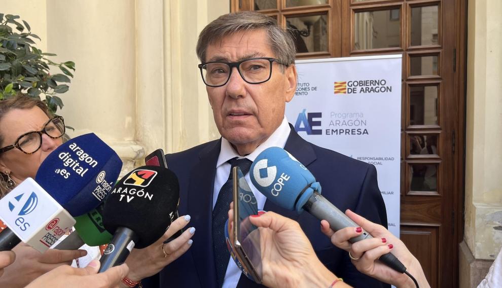 Arturo Aliaga, vicepresidente y consejero de la DGA.