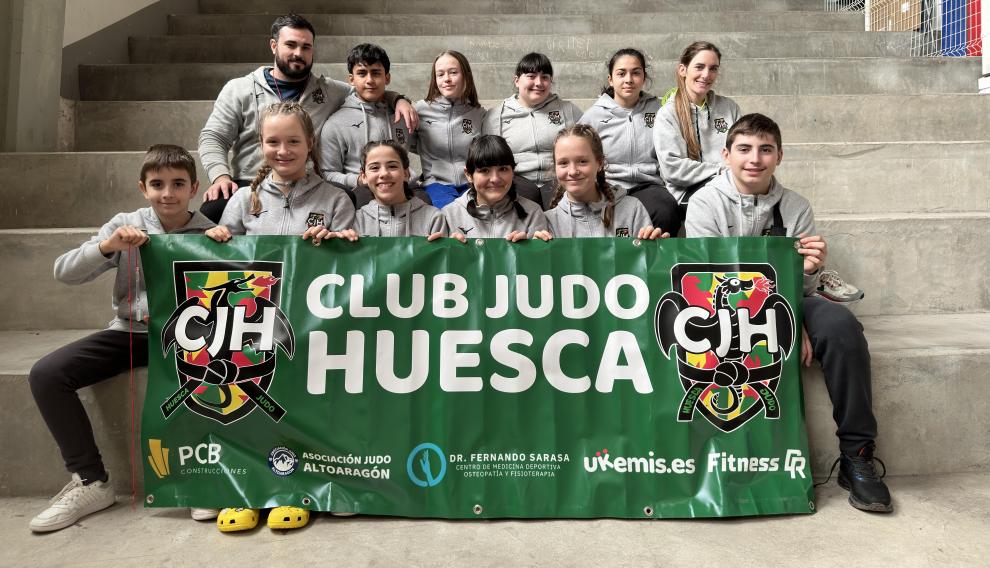 Representación del Club Judo Huesca en Tortosa