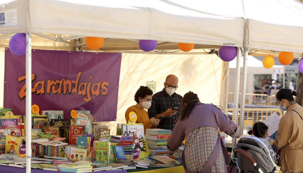 Los libros fueron los grandes protagonistas de la jornada.