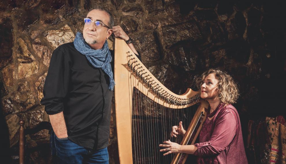 Miguel Ángel Fraile y Pilar Gonzalbo, El Mantel de Noa, actúan este sábado en Tramaced.