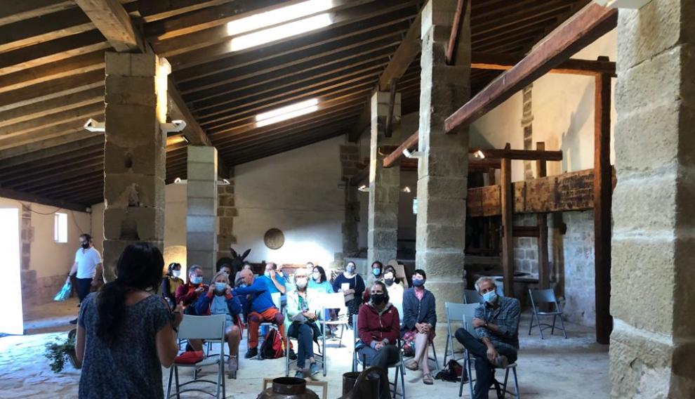 Una de las charlas programadas ayer en el marco de las II Jornadas de Agroecología.
