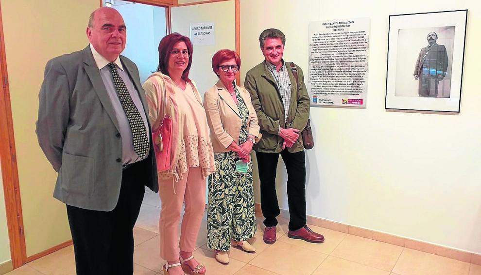 Miguel Ángel Santolaria, Miriam Ponsa, Maribel de Pedro y José Antonio Viñuales.