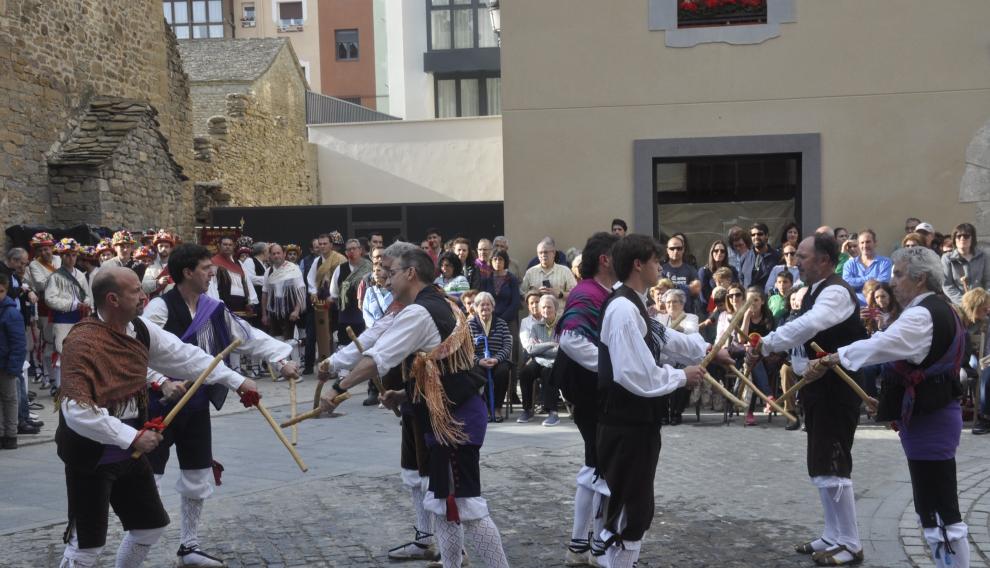 Paloteau del Grupo Folklórico Alto Aragón.