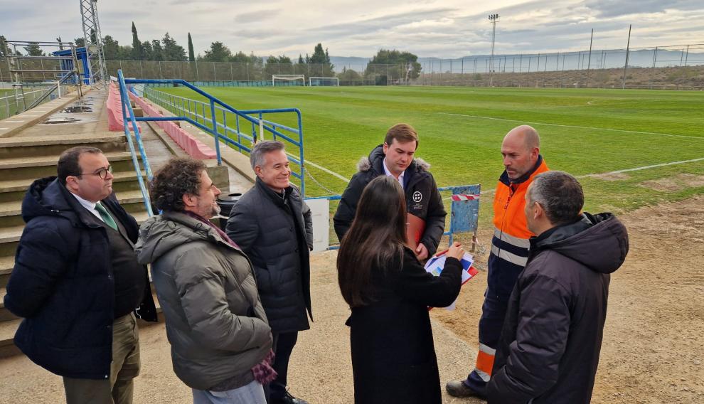 La RFEF visitó este martes la Ciudad Deportiva del Real Zaragoza.