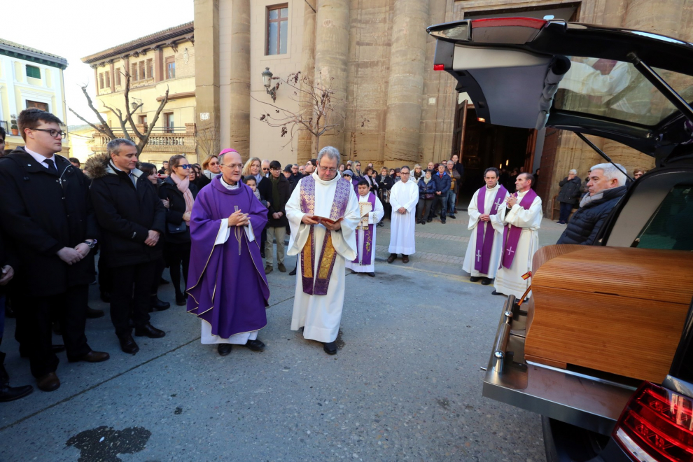 Funeral de Antonio Torres en Sariñena