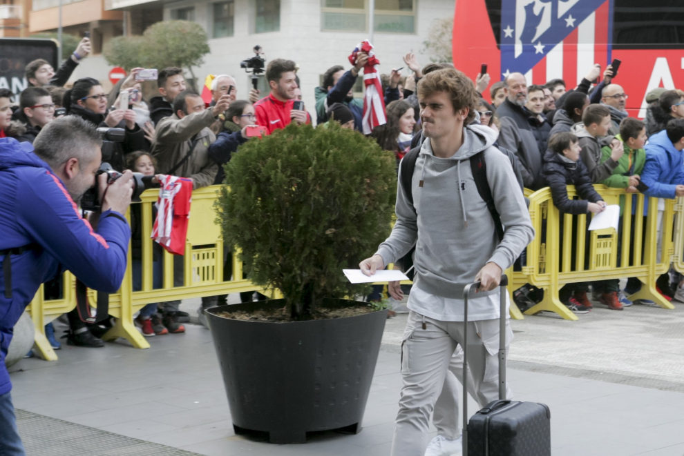 El Atleti ya está en Huesca