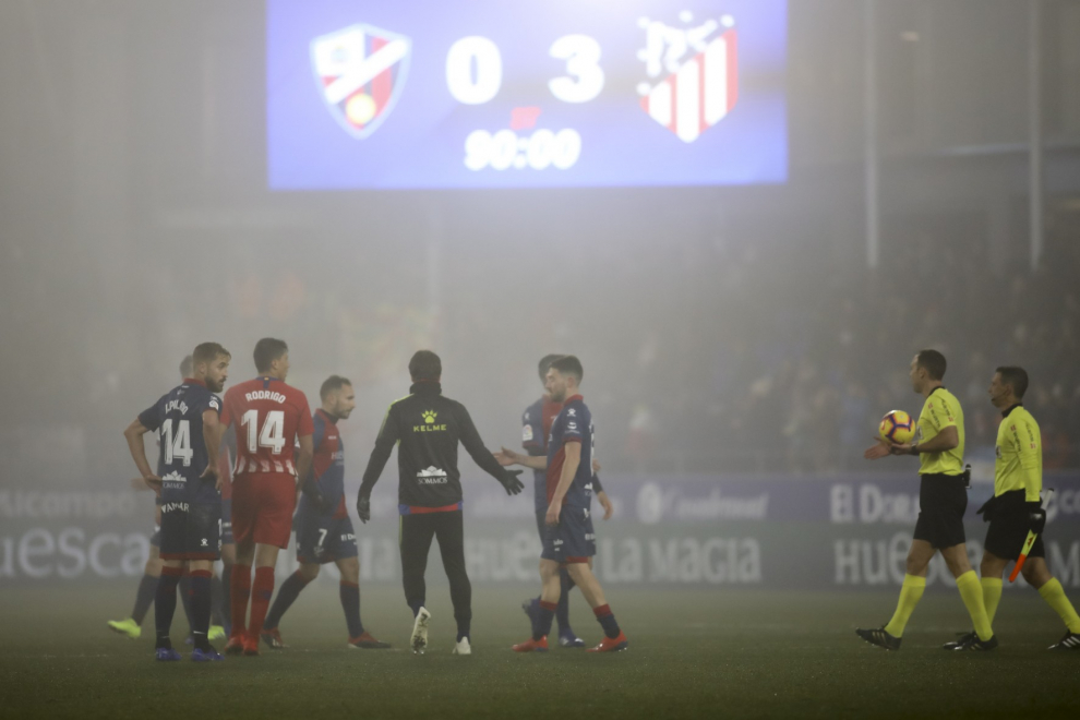 El Huesca recibe al Atlético de Madrid en el Alcoraz