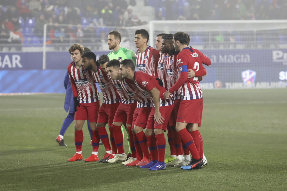 El Huesca recibe al Atlético de Madrid en el Alcoraz