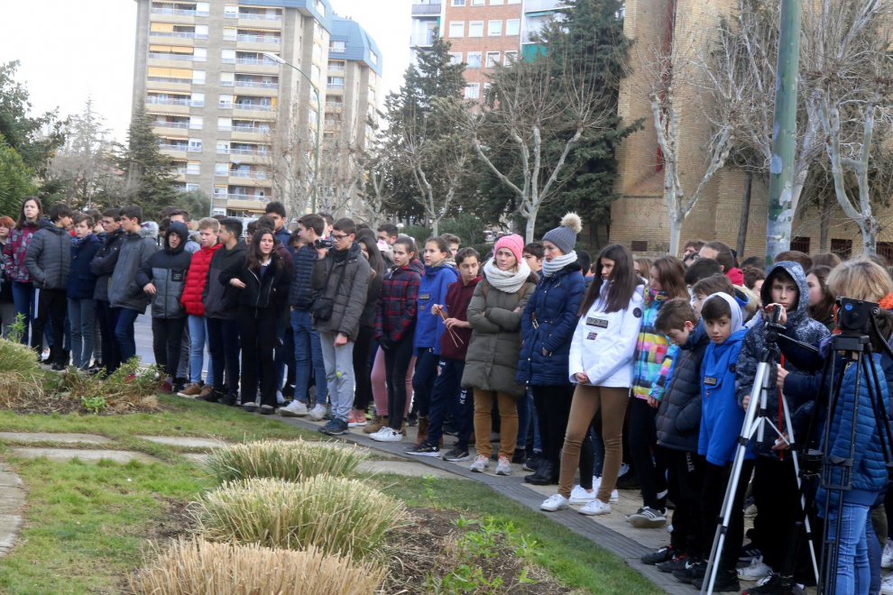 Imágenes del Día de la Paz en Huesca