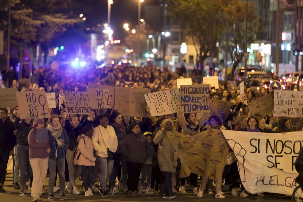 Manifestaciones del 8M en la provincia de Huesca