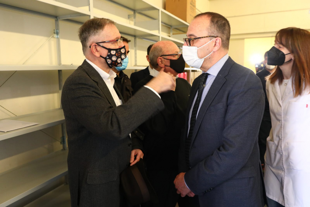 Llega a Barbastro el último lote de arte sacro