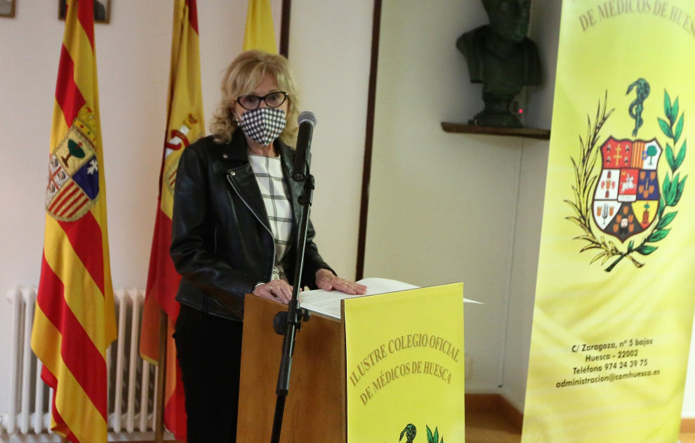 El Colegio de Médicos de Huesca reconoce a los interlocutores policiales.