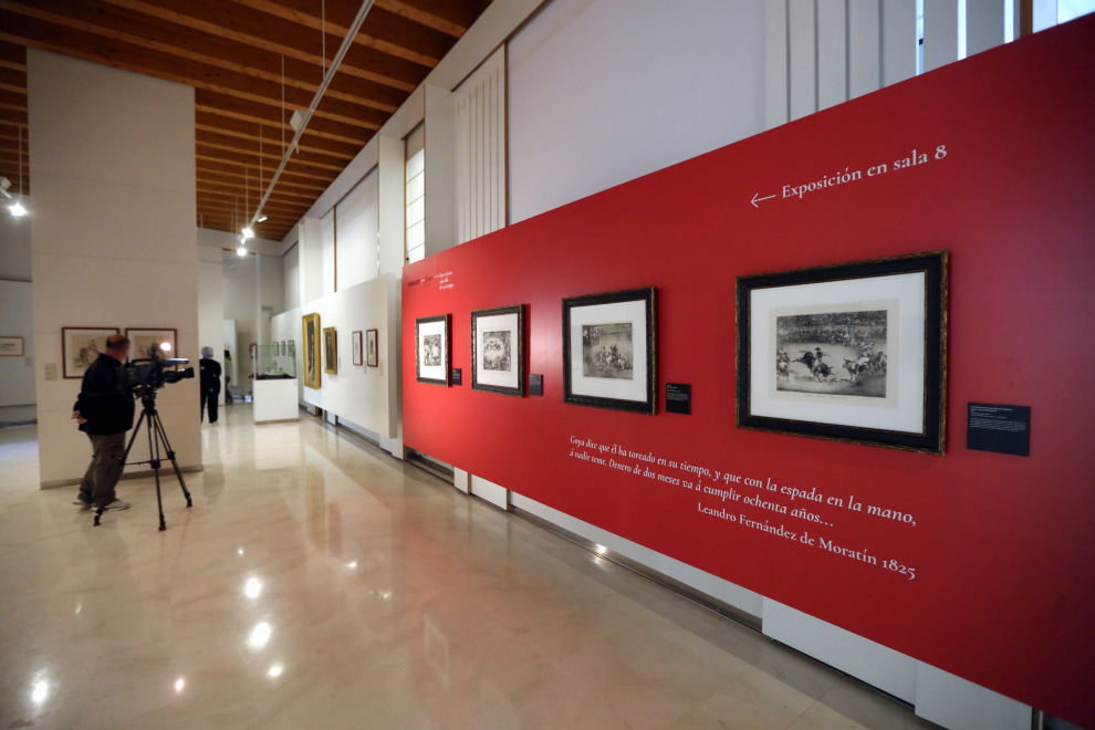 Exposición de Goya y Ramón Acín en el Museo de Huesca