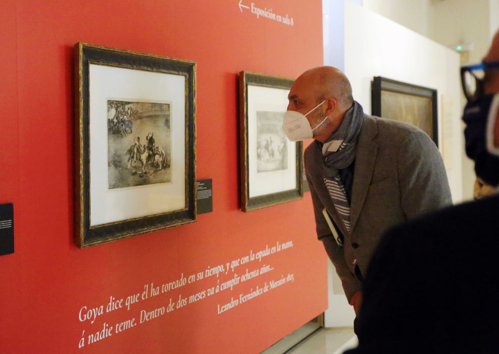 Exposición de Goya y Ramón Acín en el Museo de Huesca