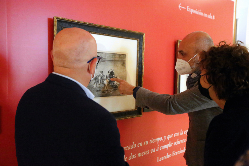 Exposición de Goya y Ramón Acín en el Museo de Huesca