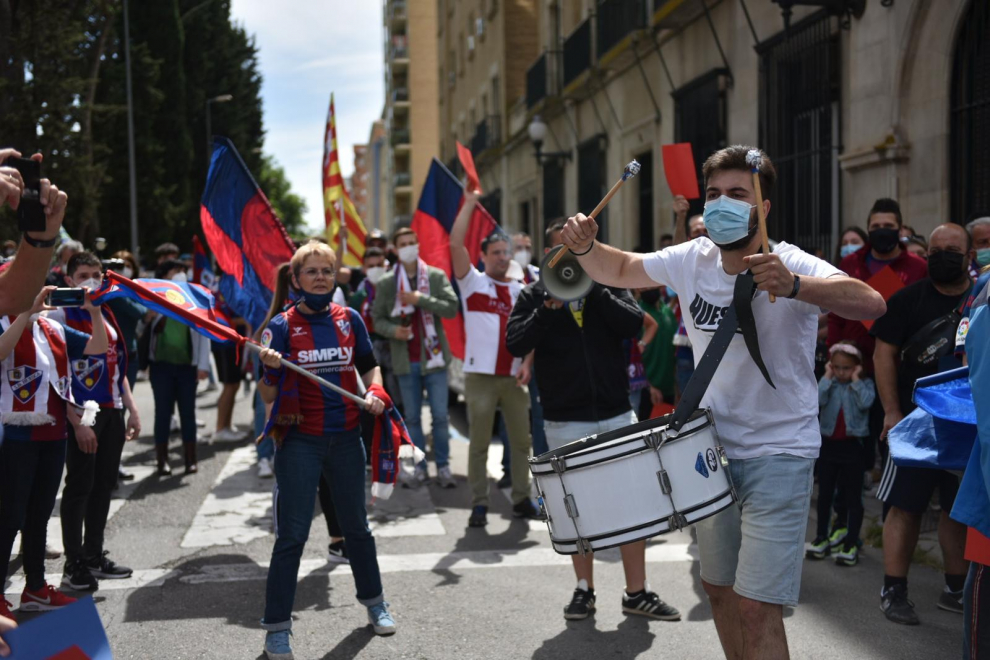 La hinchada azulgrana deja escucha su rugido