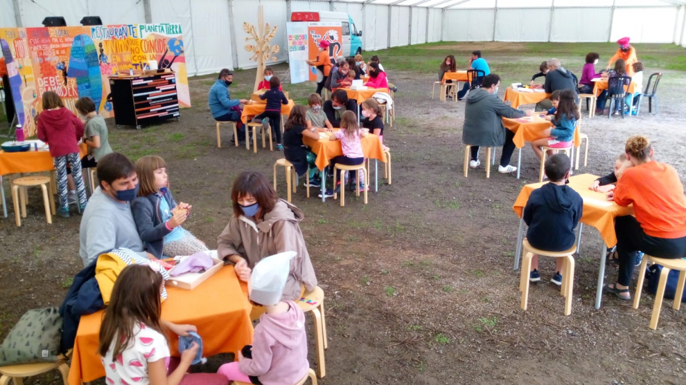 El Climatic Festival en Aínsa ha contado con diversas actividades.