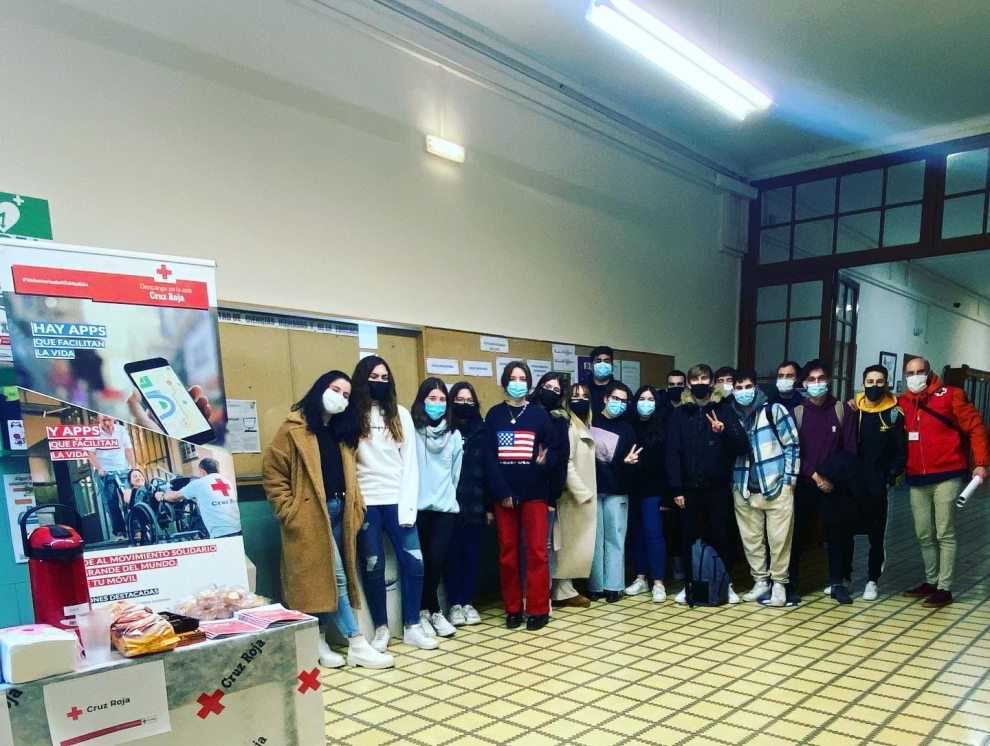 'Café con historia’  de Cruz Roja y la Facultad de Educación de Huesca.