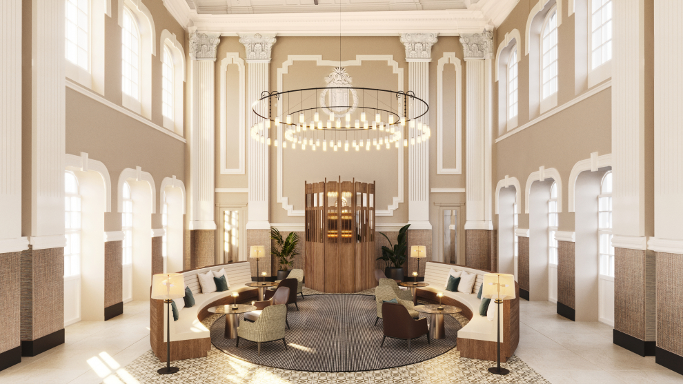 Diseño de las principales estancias del Royal Hideaway Hotel.