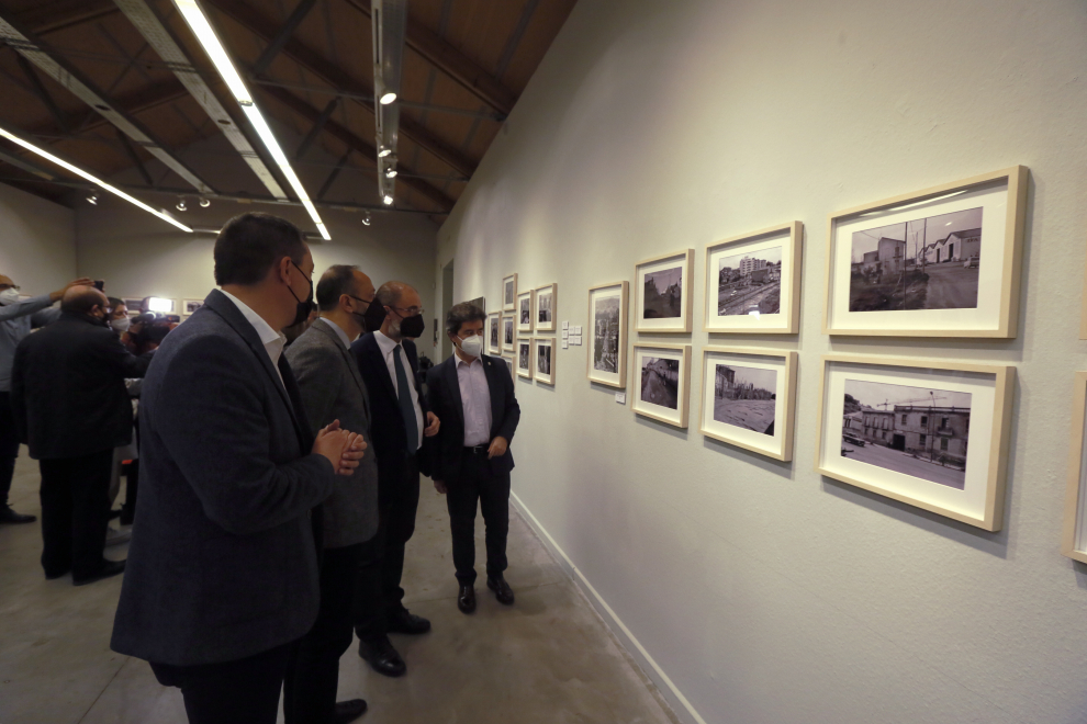 inauguración del exposición sobre el legado de su padre, Enrique Sánchez Carrasco,