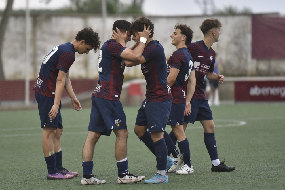 Así ha vivido el ascenso el Huesca juvenil el ascenso a División de Honor.