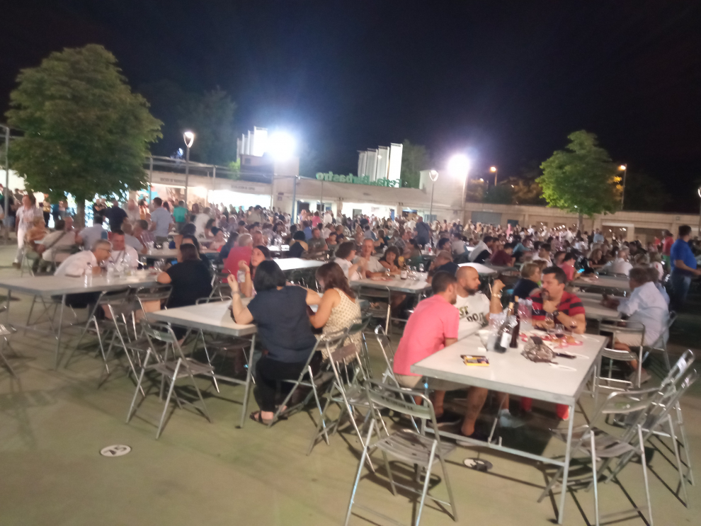 Primera noche del Festival Vino Somontano y Muestra Gastronómica.
