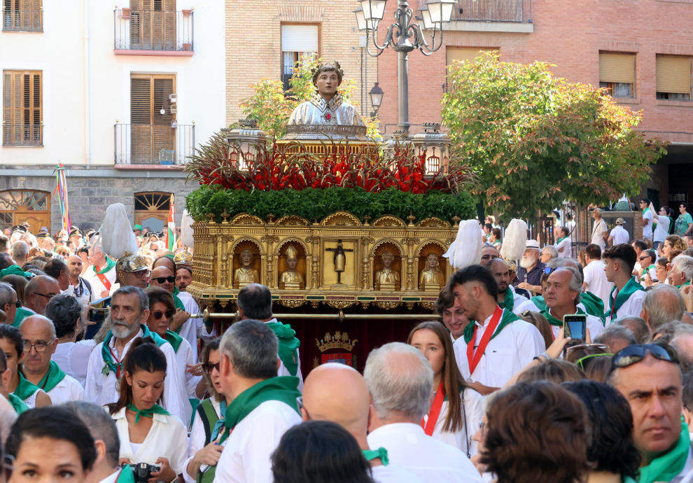 sanlorenzo dia 10.. procesion.. foto pablo segura.. 10 - 8 - 22..Model :[[[DDA FOTOGRAFOS]]]