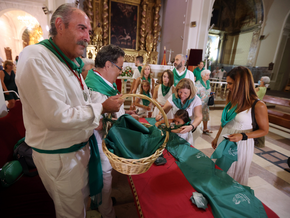 Los más pequeños se encontraron con el Santo en esta tradicional jornada.