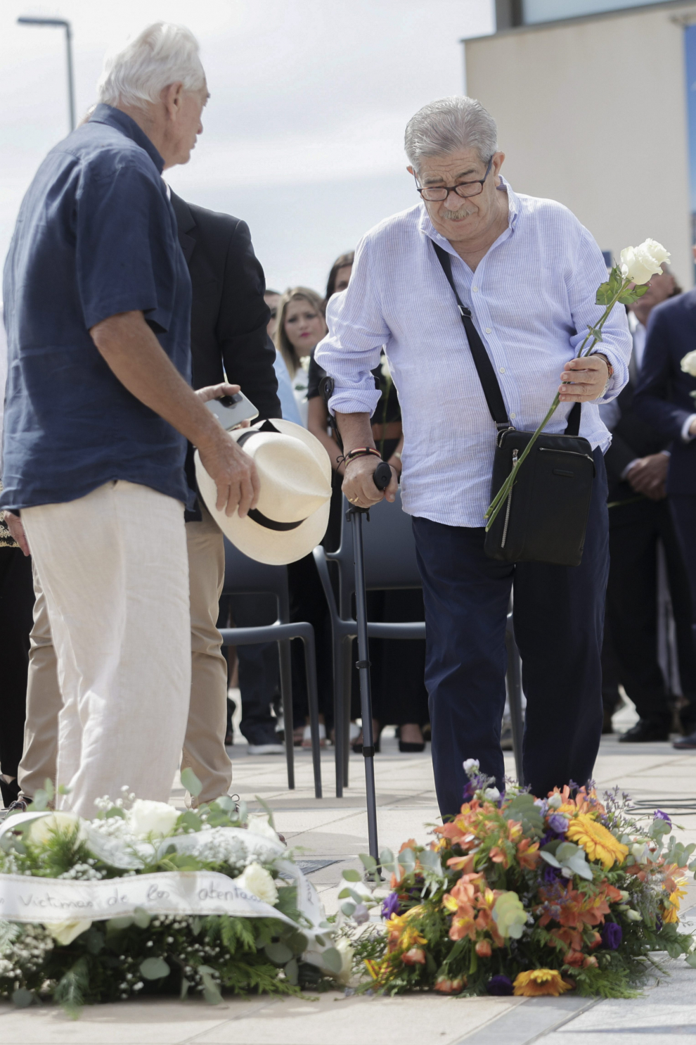 Homenaje a las víctimas del atentado terrorista en Cambrils.