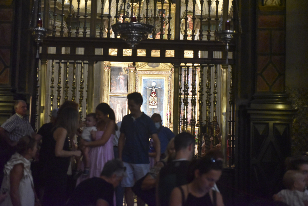 Las familias han disfrutado de esta jornada en la Catedral de Huesca.