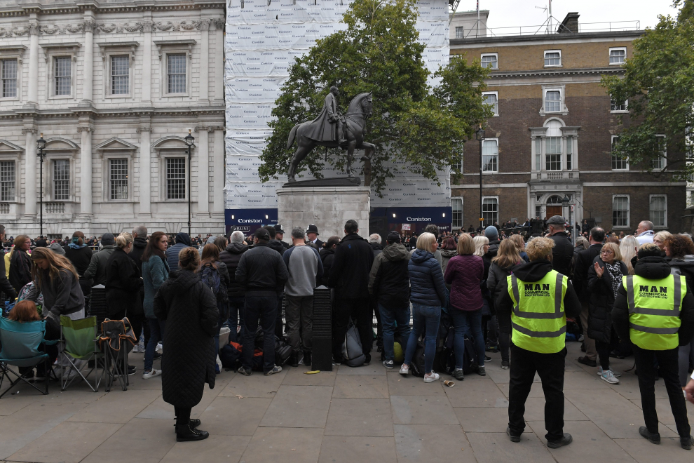funeral reina isabel II londres 2022 BRITAIN ROYALTY