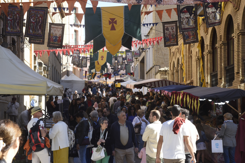 Mucho ambiente y animación en la jornada de este sábado del Mercado Medieval.