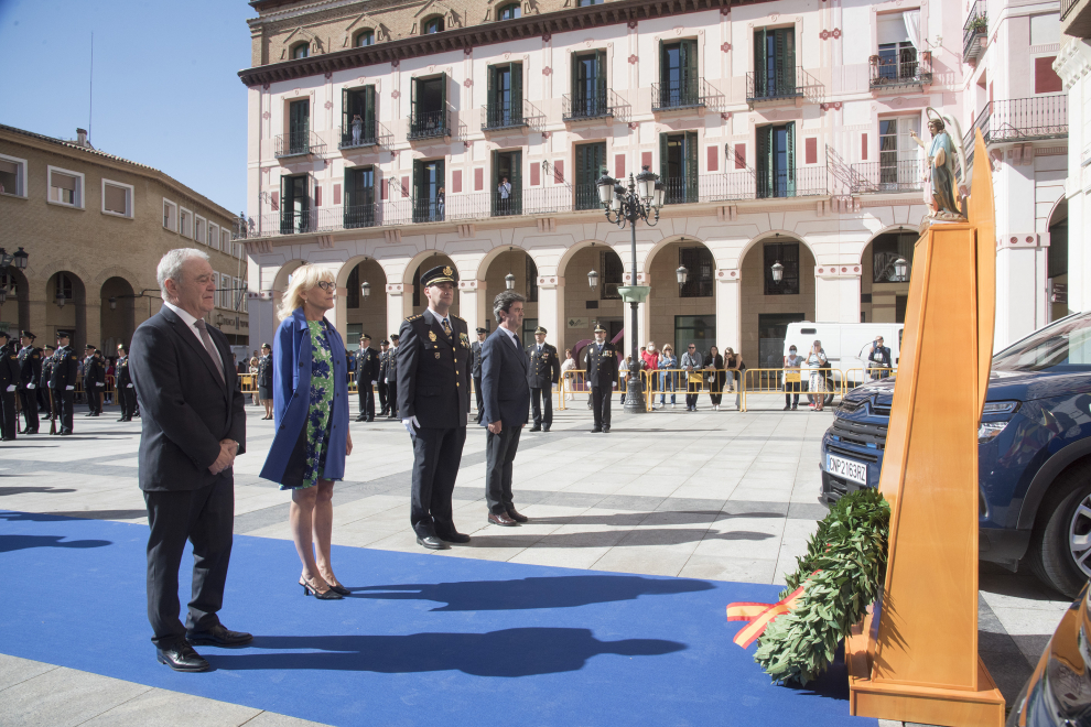 La plaza de López Allué ha acogido este acto y la entrega de medallas