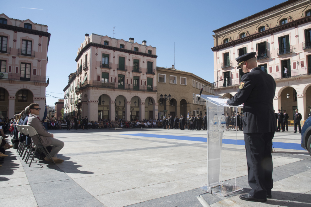 La plaza de López Allué ha acogido este acto y la entrega de medallas