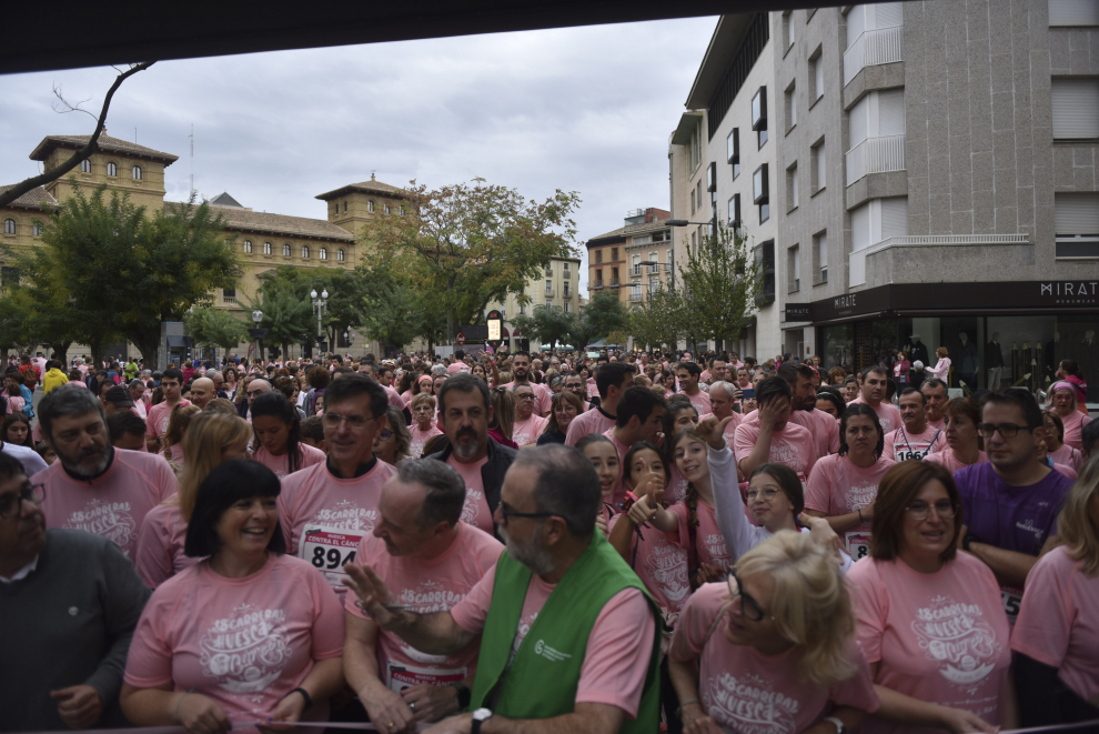 El buen ambiente ha reinado durante el recorrido en este día tan especial.