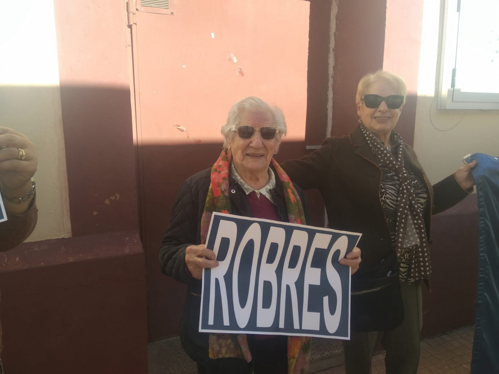 Nueva reivindicación de 'Monegros no pierdas tu tren'