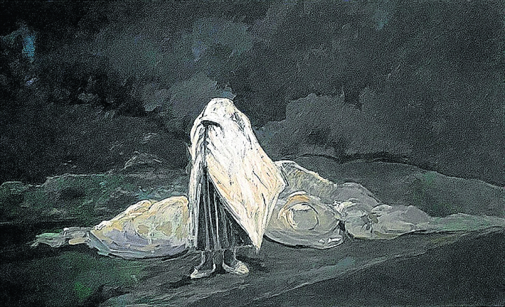 Alvira reinterpreta Desastres de Goya con expresivas figuras