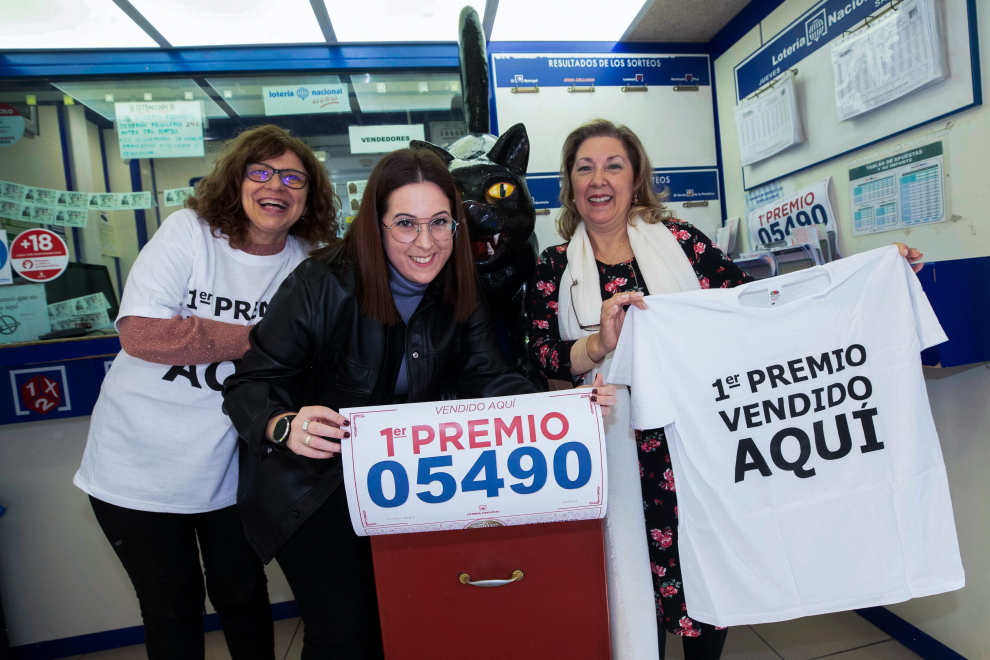 El número 05.490 ha estado este año muy repartido ya que se ha consignado en casi todas las comunidades autónomas.