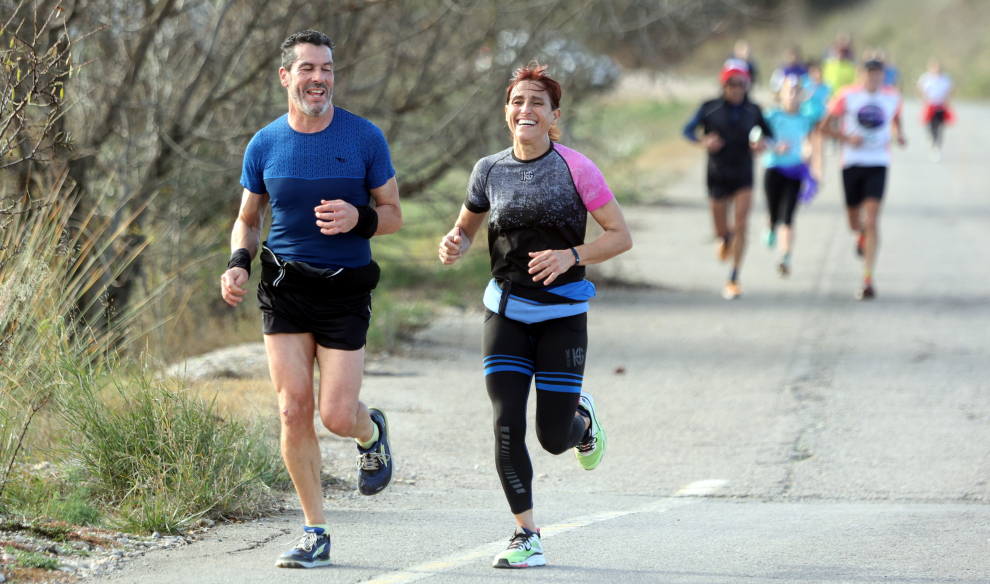 En la mañana de hoy ha tenido lugar la tradicional cita deportiva, en la que han participado un nutrido grupo de corredores, llegando hasta Huerrios y recorriendo diferentes puntos de la ciudad.