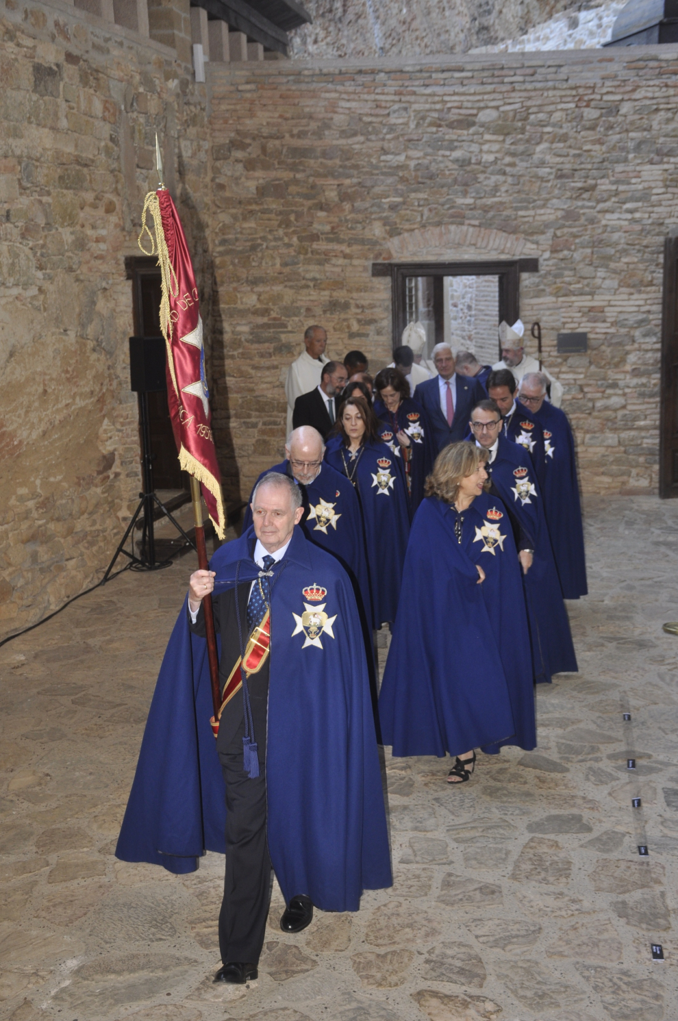 Homenaje al X Conde de Aranda en el monasterio de San Juan de la Peña