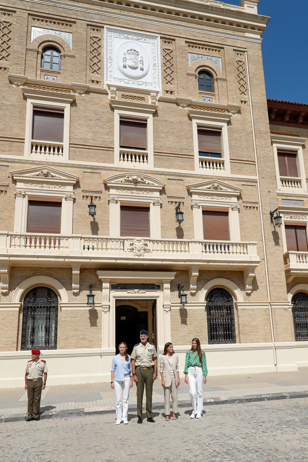 Leonor ingresa en la Academia General Militar de Zaragoza