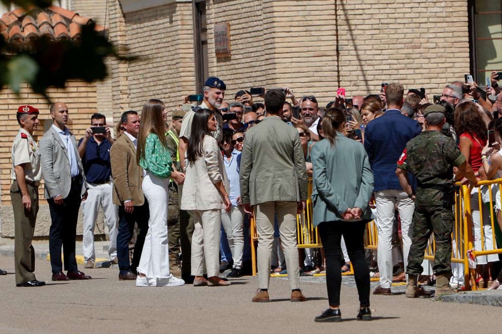 Leonor ingresa en la Academia General Militar de Zaragoza
