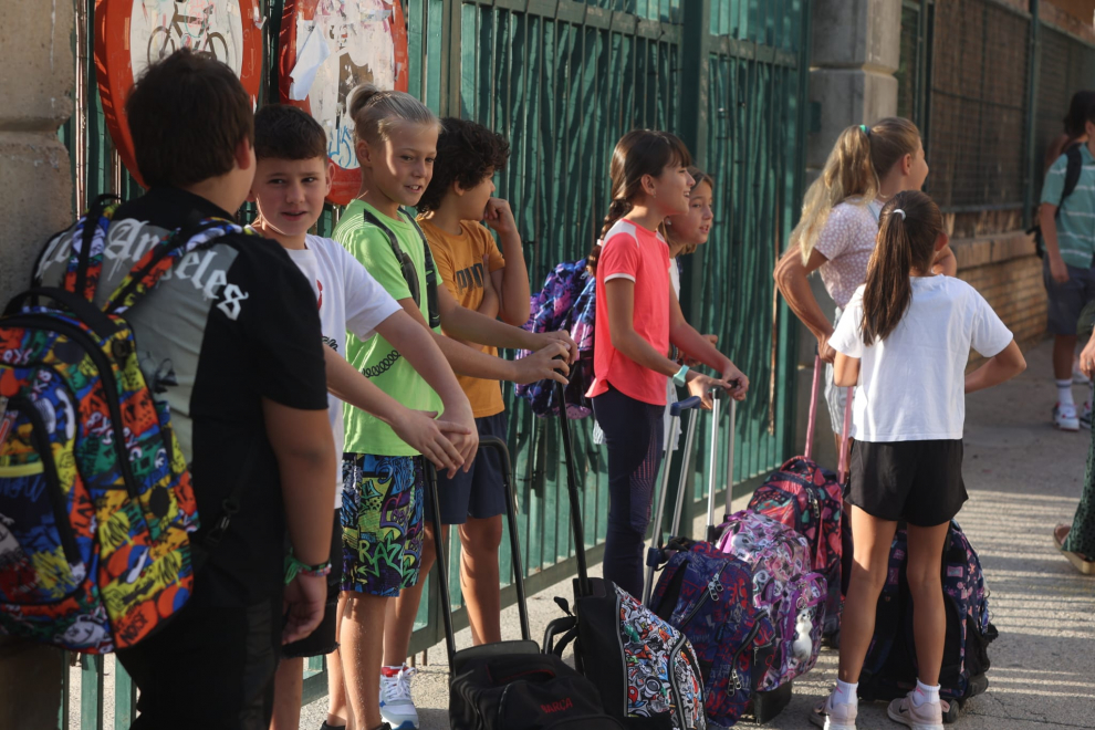 Nervios y emoción para más de 26.000 alumnos de la provincia de Huesca