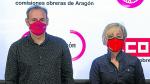 José Juan Arcéiz y Ana Sánchez, en rueda de prensa.