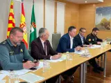 Esta sesión ha sido presidida por el alcalde de Fraga, Ignacio Gramún, y el subdelegado del Gobierno en Huesca, Carlos Campo.
