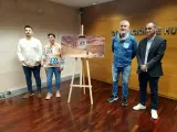 Mascún Ariste, Esther Soler, Juan Carlos Nájera y Carlos Sampériz presentan la XXII Orbea Monegros