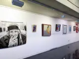 Algunas de las obras de la exposición.