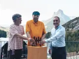 Chucho Valdés recoge el premio de Pirineos Sur...JAIME ORIZ..25/07/2024 [[[EP]]]