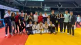 Grupo de la Escuela Ibón en el Campeonato de España en edad escolar