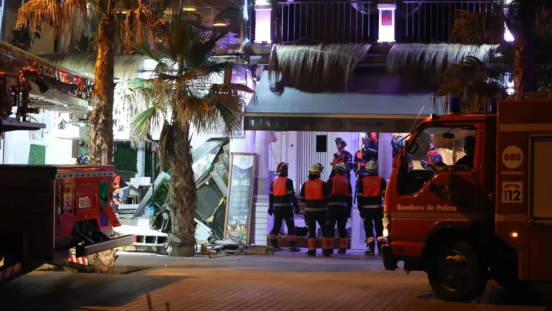 El Sobrepeso En La Terraza Del Local De Playa De Palma Principal Hipótesis Del Derrumbe 9362